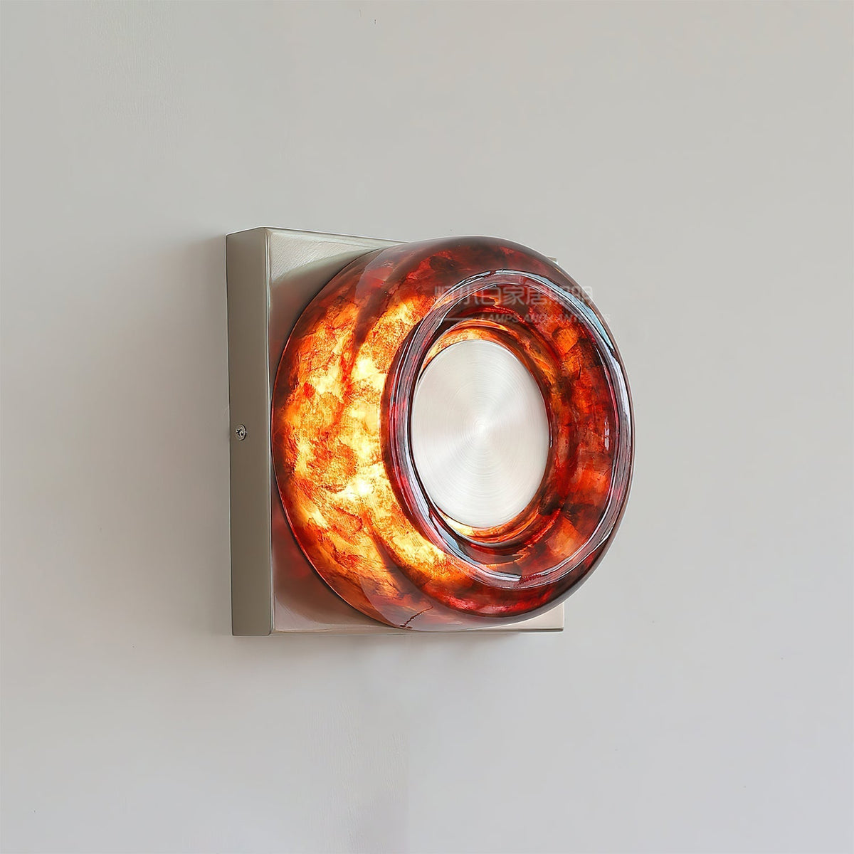 Eisner aplique de pared rojo