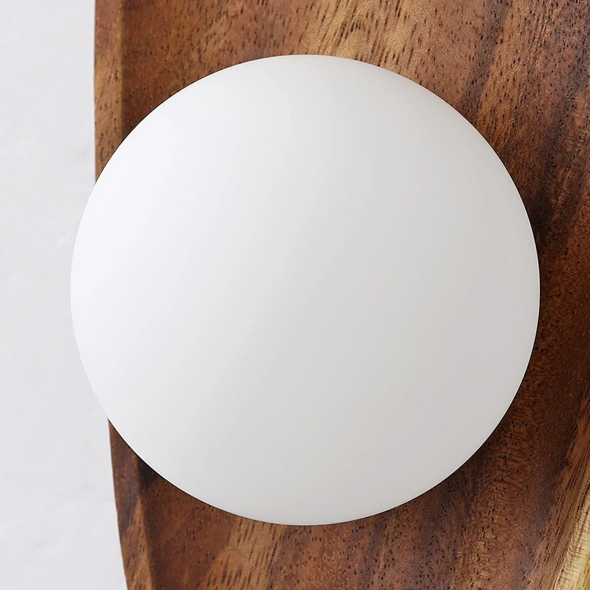 Ligno  Wall Lamp Natural Wood Glass