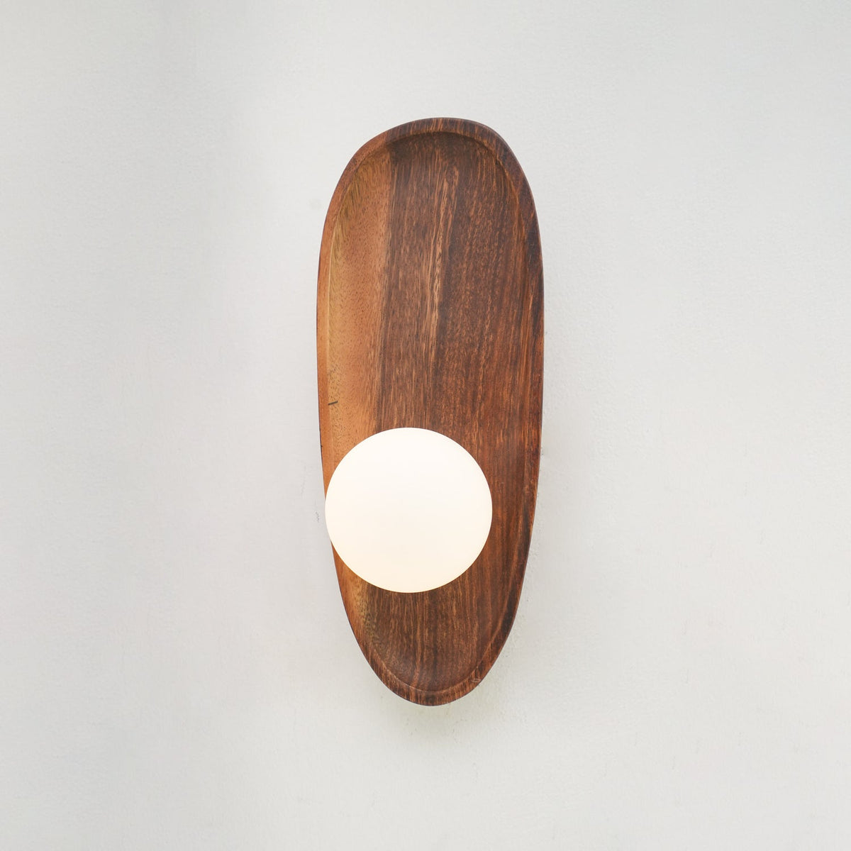 Sylaise aplique de pared moderno minimalista de madera y vidrio