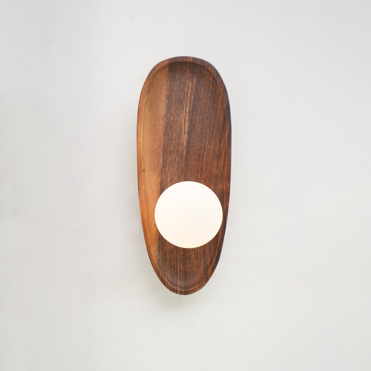 Sylaise aplique de pared moderno minimalista de madera y vidrio