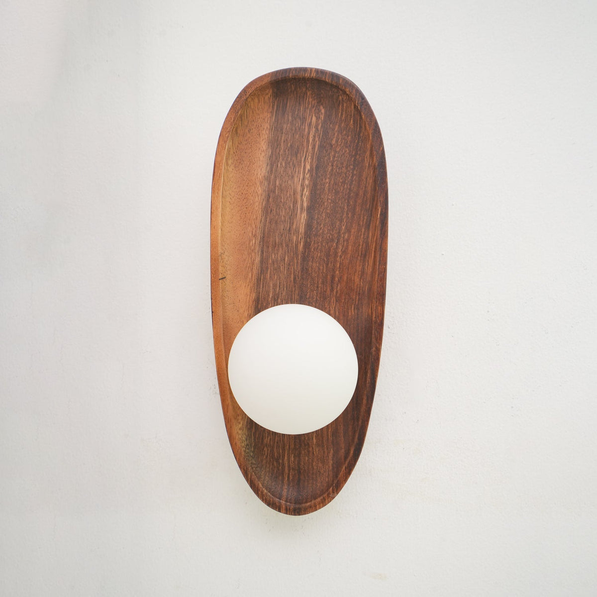 Sylaise aplique de pared moderno minimalista de madera y vidrio