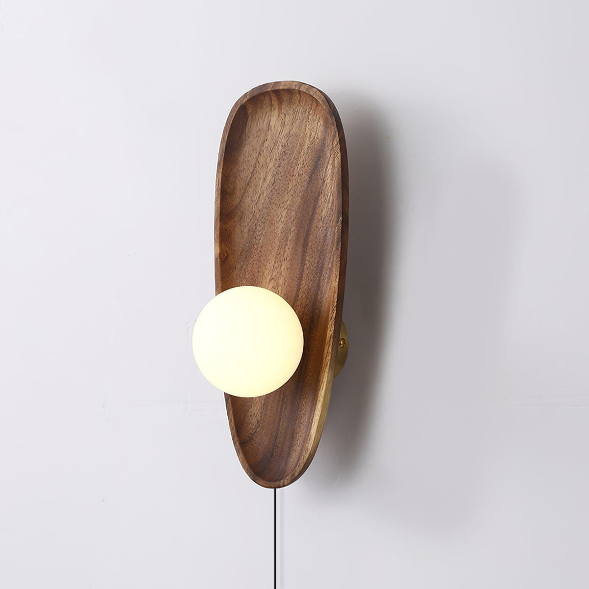 Bravyn aplique de pared con enchufe enchufable