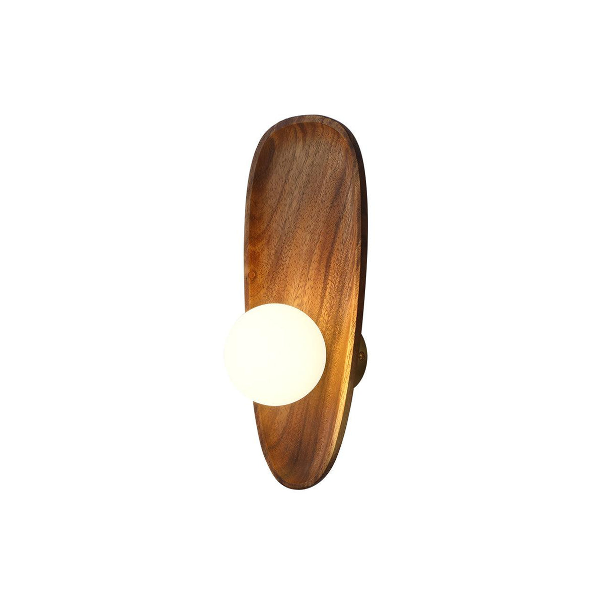 Sylaise aplique de pared moderno minimalista de madera y vidrio