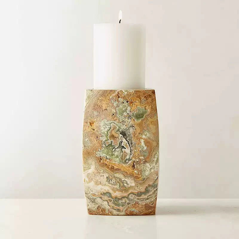Orson Soporte de velas Onyx