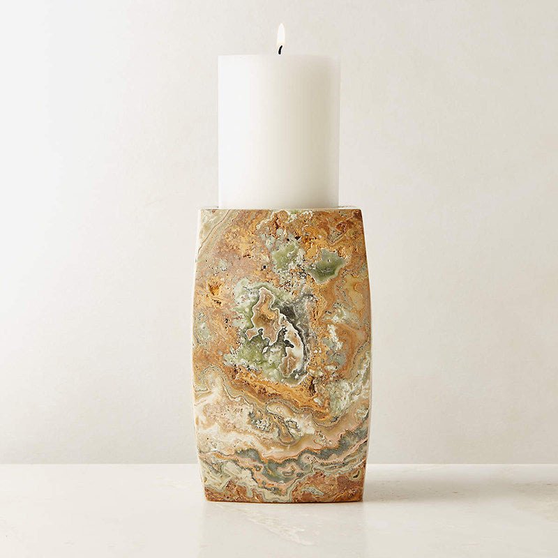 Orson Soporte de velas Onyx