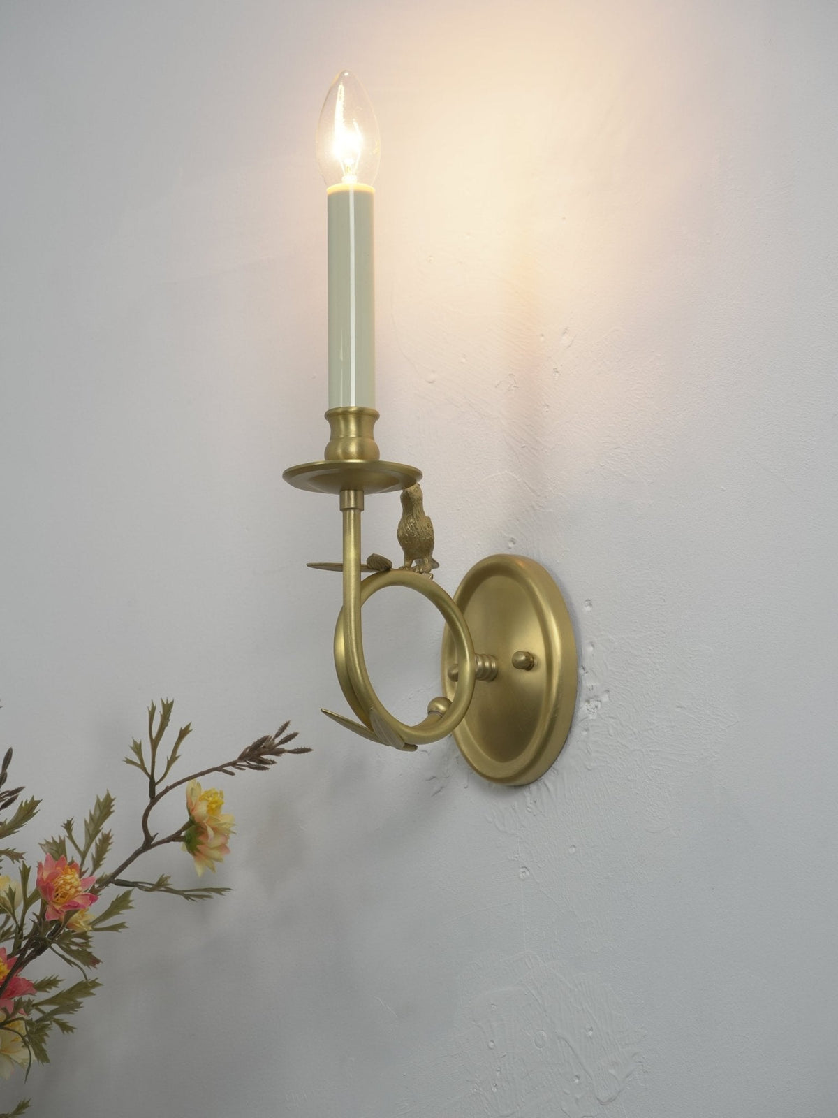 Jexdo aplique de pared elegante en latón