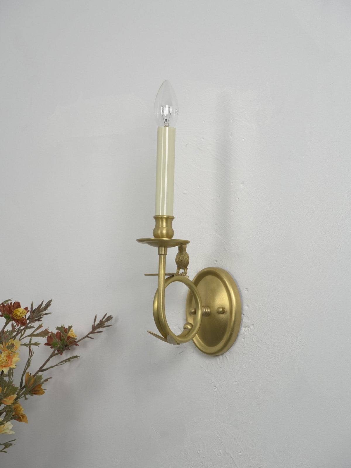 Jexdo aplique de pared elegante en latón