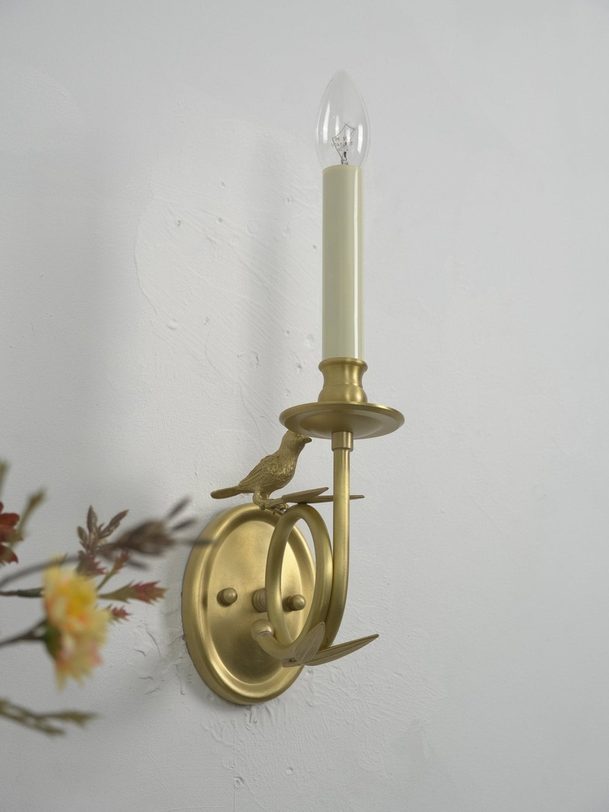 Jexdo aplique de pared elegante en latón