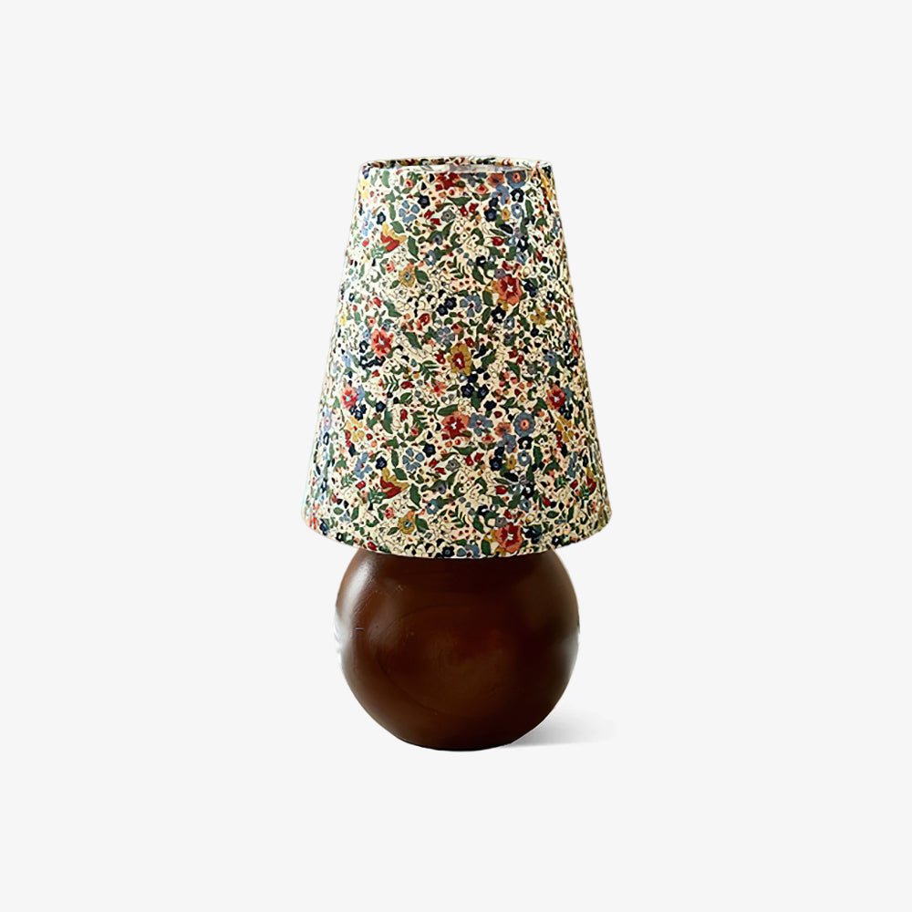 Elvivelia lámpara de mesa Vintage de madera