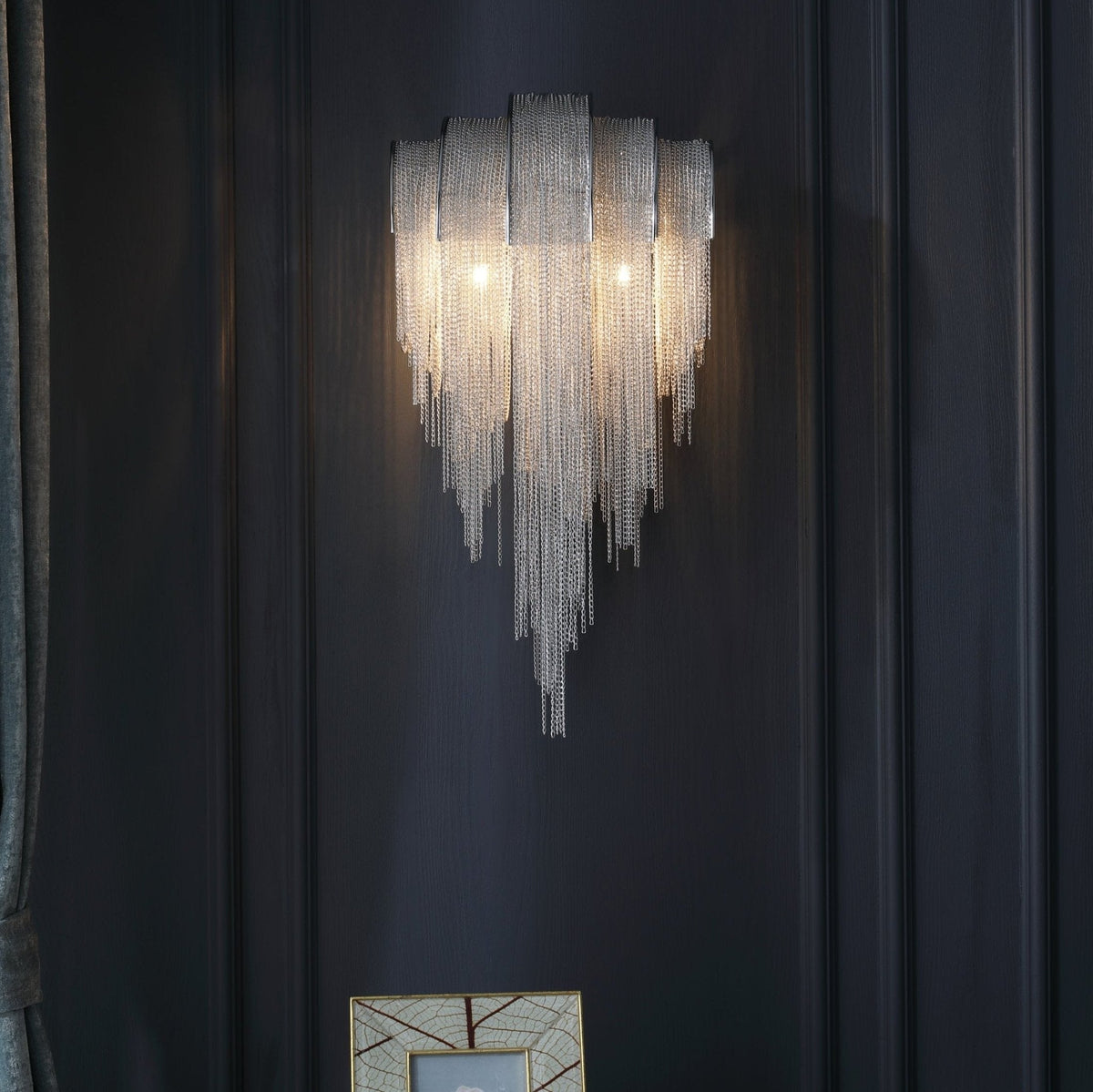 Chains aplique de pared Postmodern de lujo Tassel