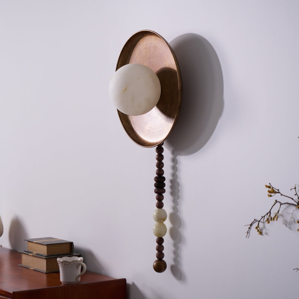 Siroxen aplique de pared Premium nórdico de arte en mármol
