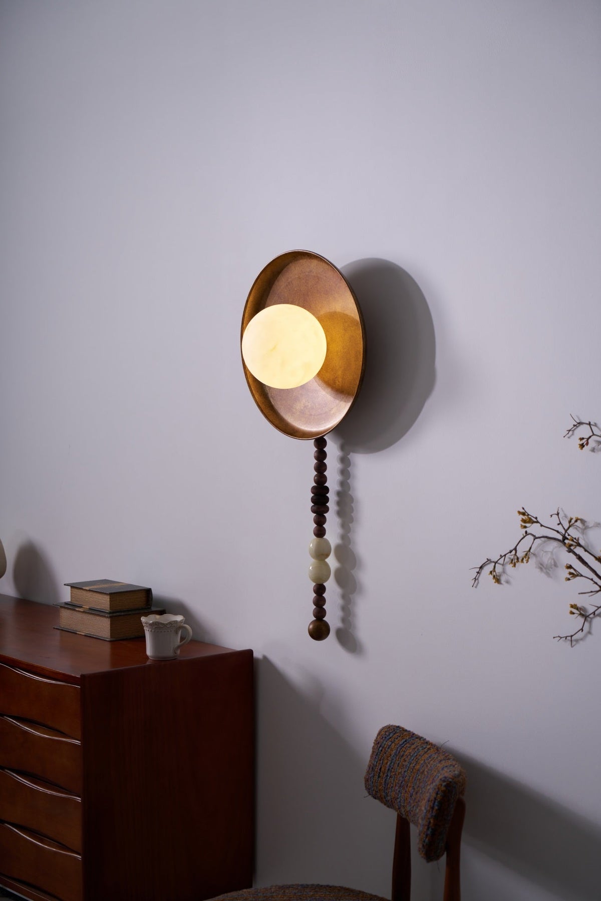 Siroxen aplique de pared Premium nórdico de arte en mármol