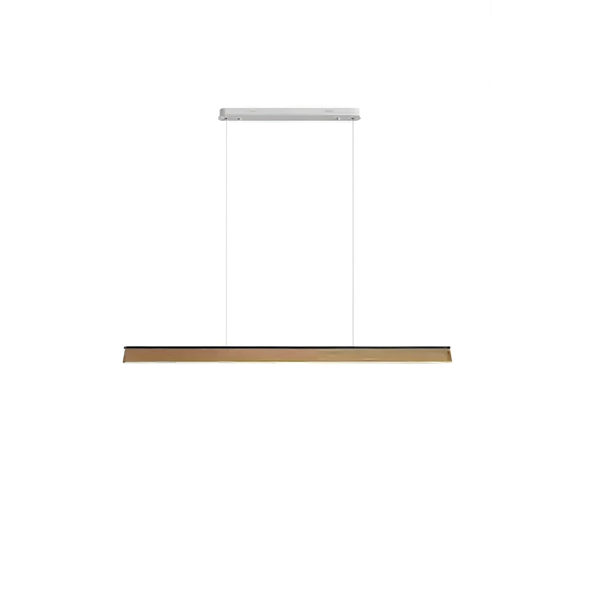 Zura lámpara colgante lineal de madera industrial