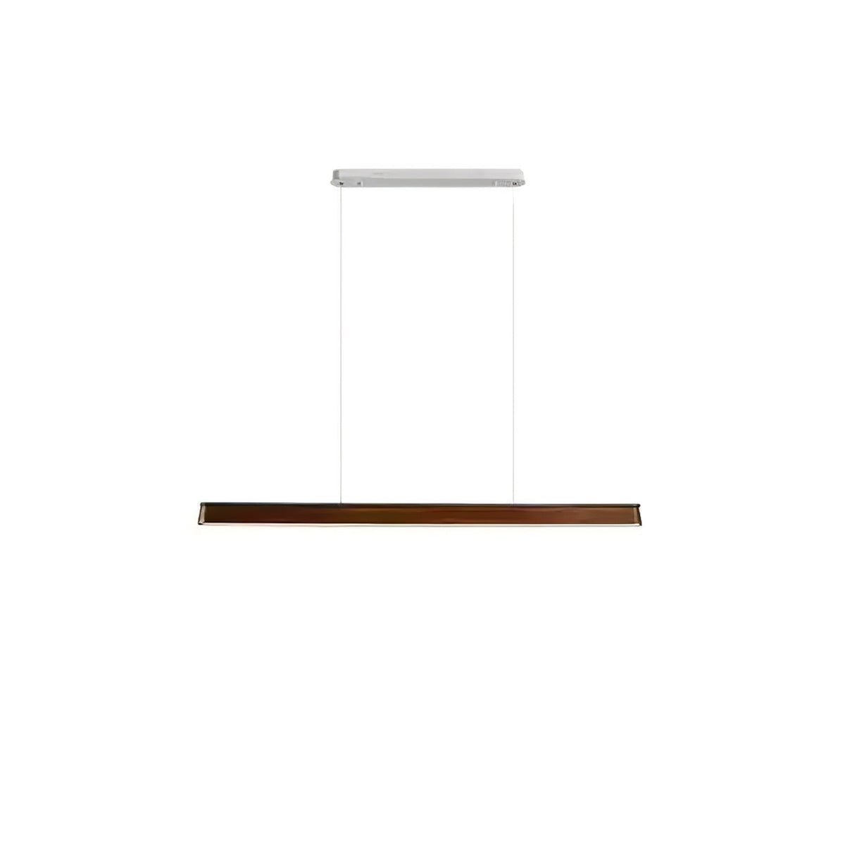 Zura lámpara colgante lineal de madera industrial