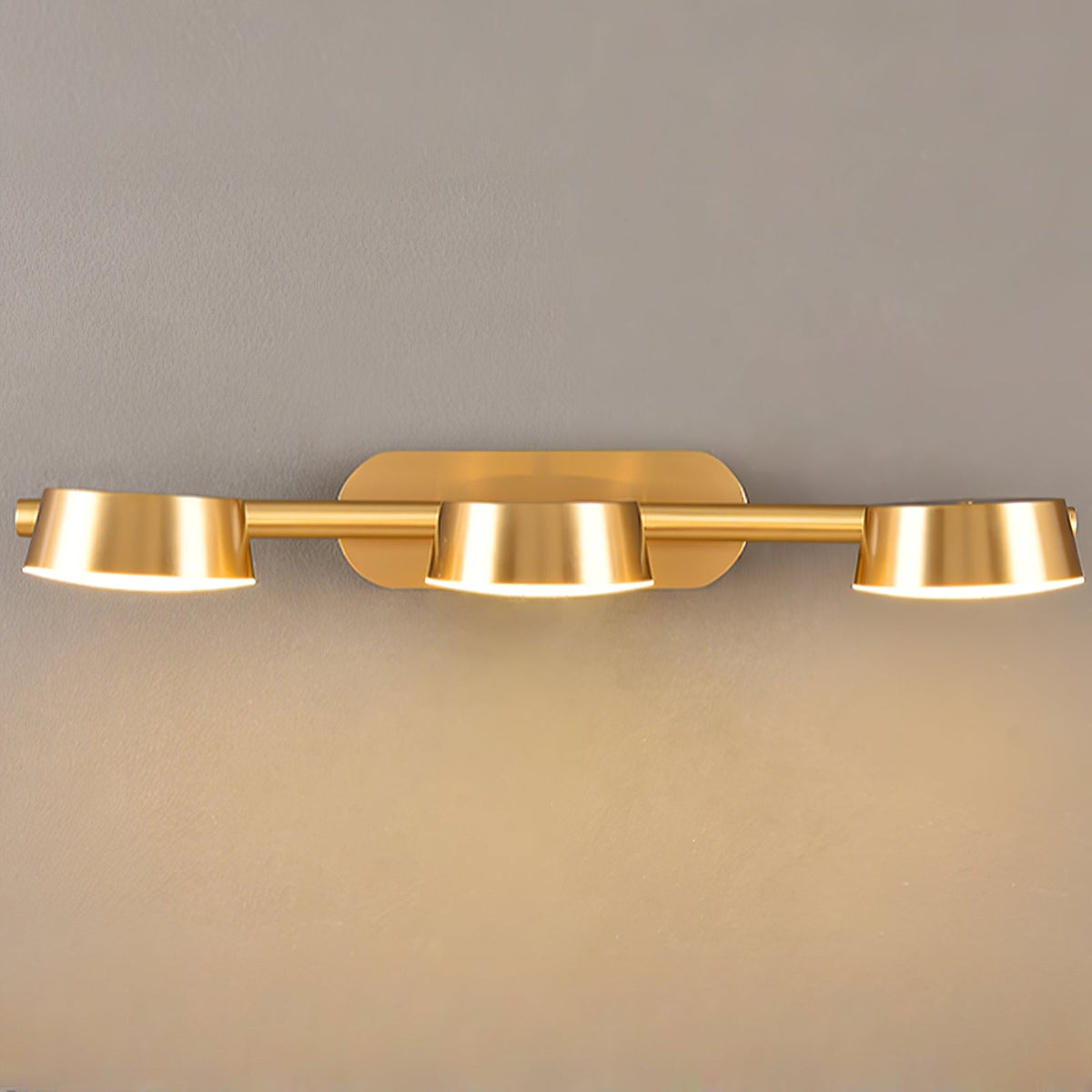 Xara aplique de pared Premium elegancia en latón para espejo