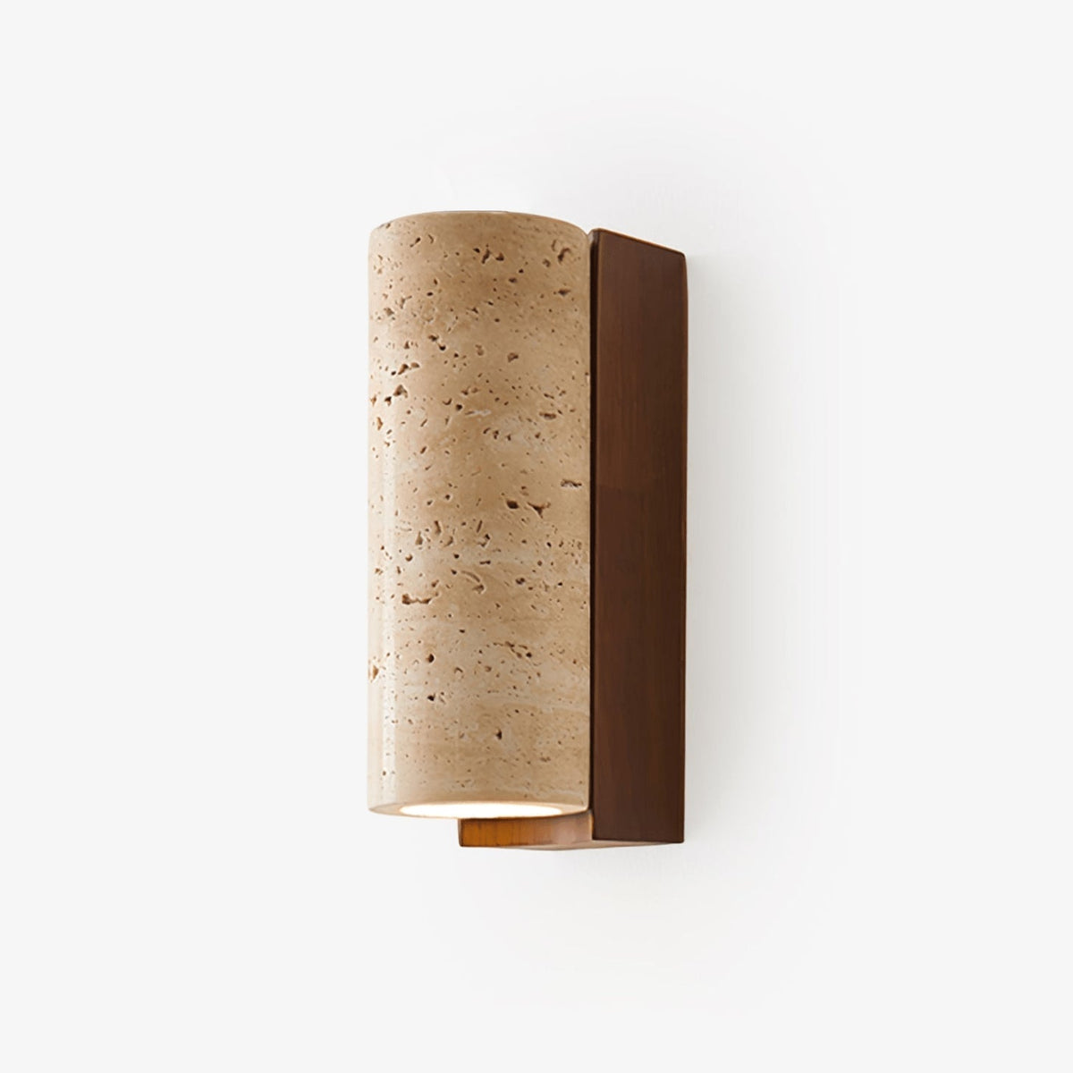 Ritta Lámpara de Pared de Travertino Natural
