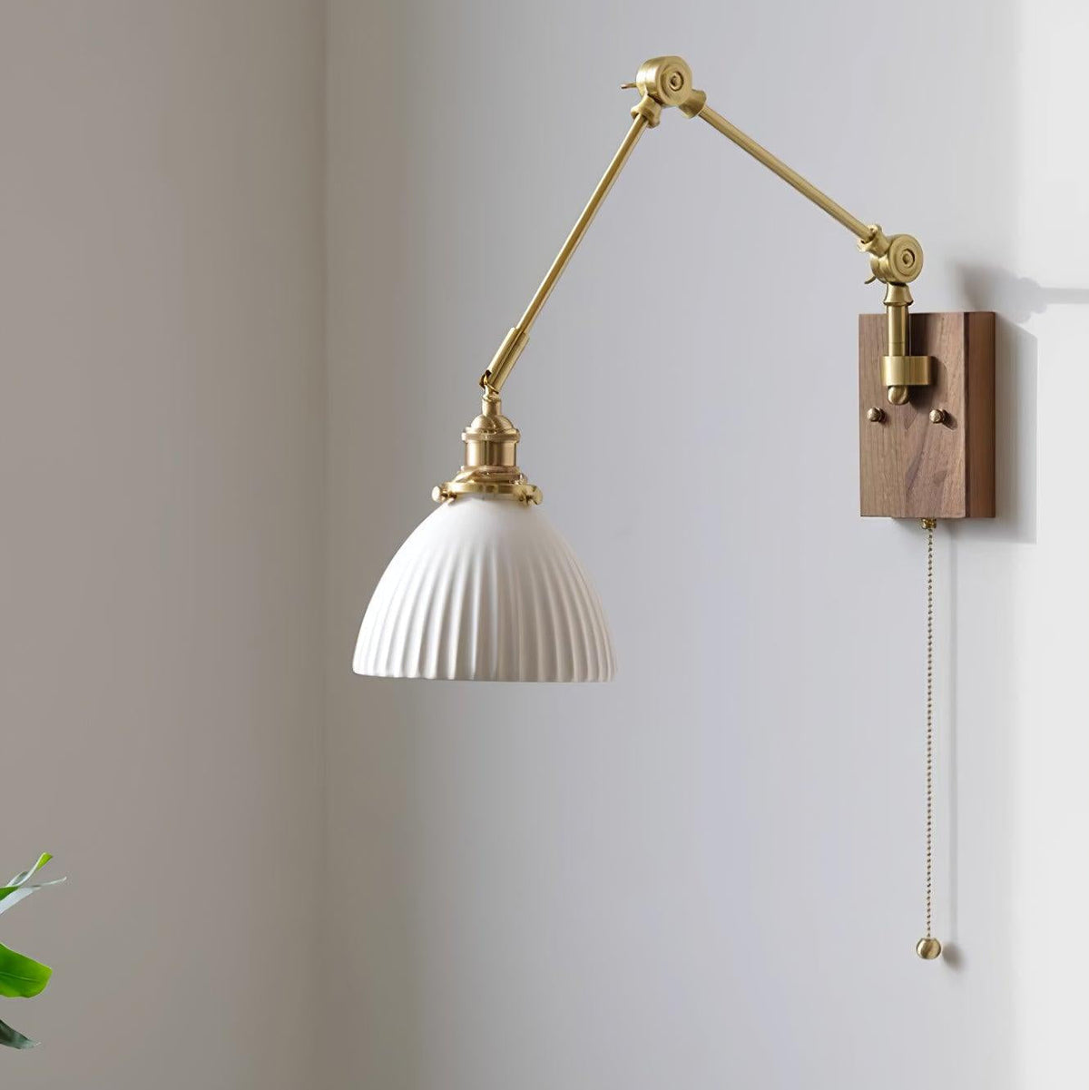 Vetra aplique de pared vintage regulable con brazo oscilante