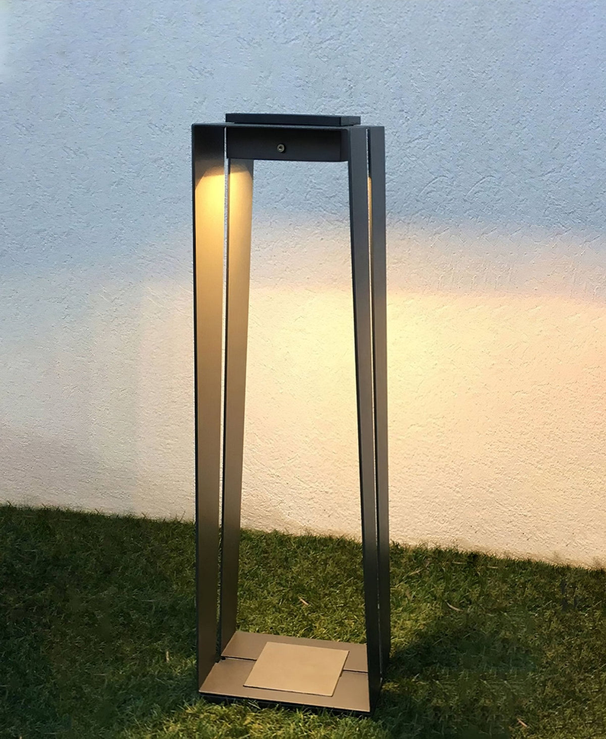Kovara Solar exterior Bollard Light