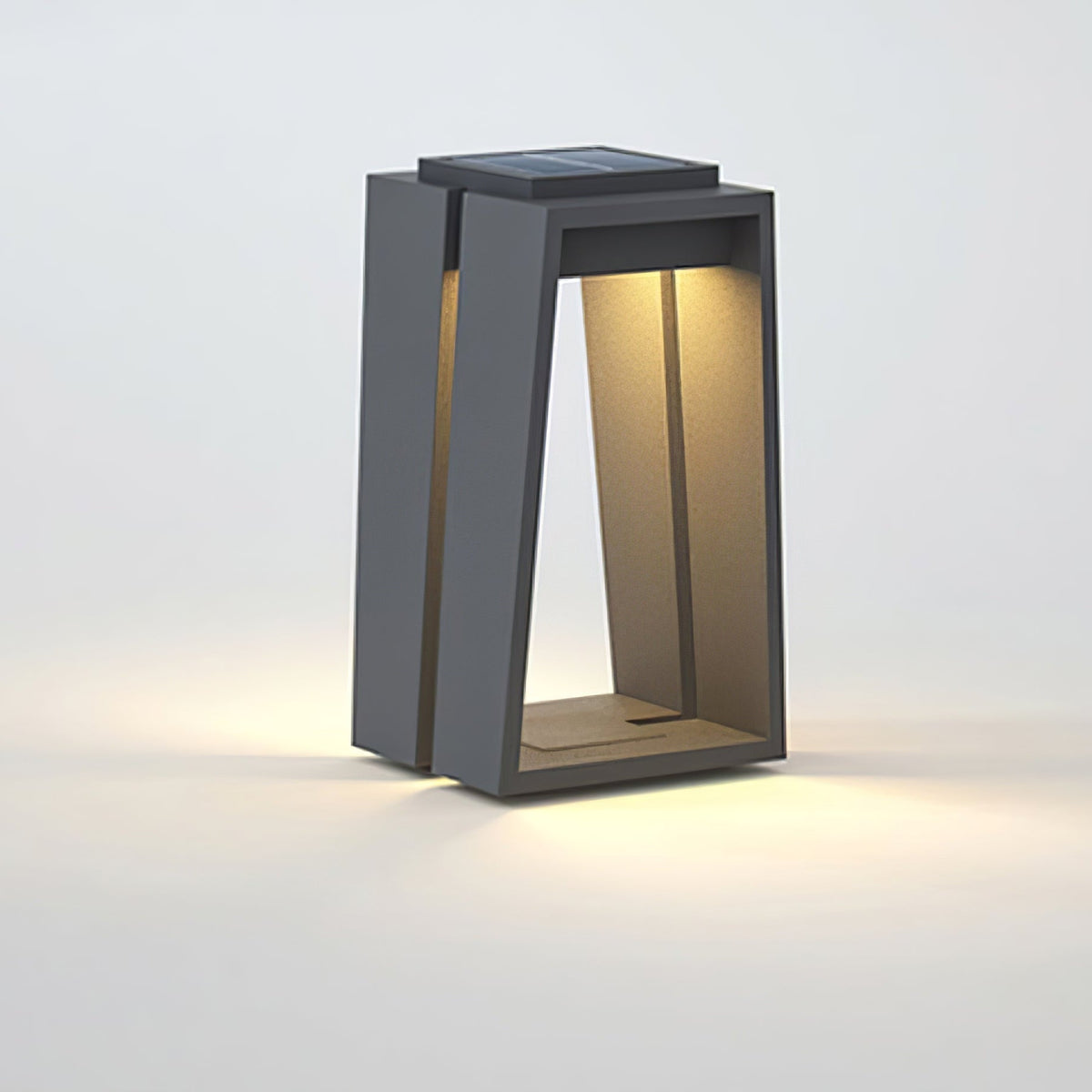 Kovara Solar exterior Bollard Light