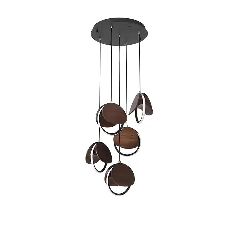 Avvelen lámpara colgante geométrica de madera