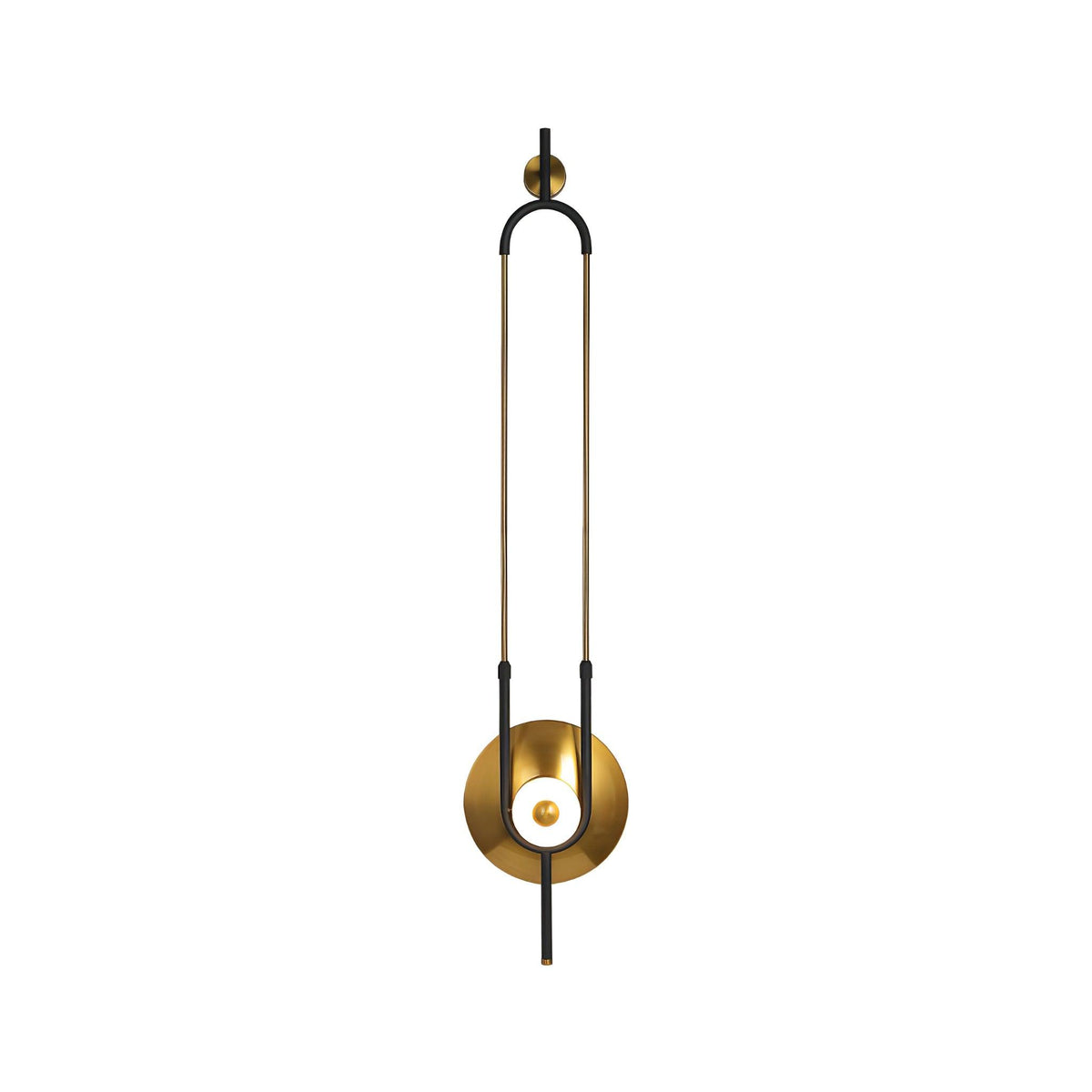 Ivory aplique de pared moderno minimalista anillo de mármol