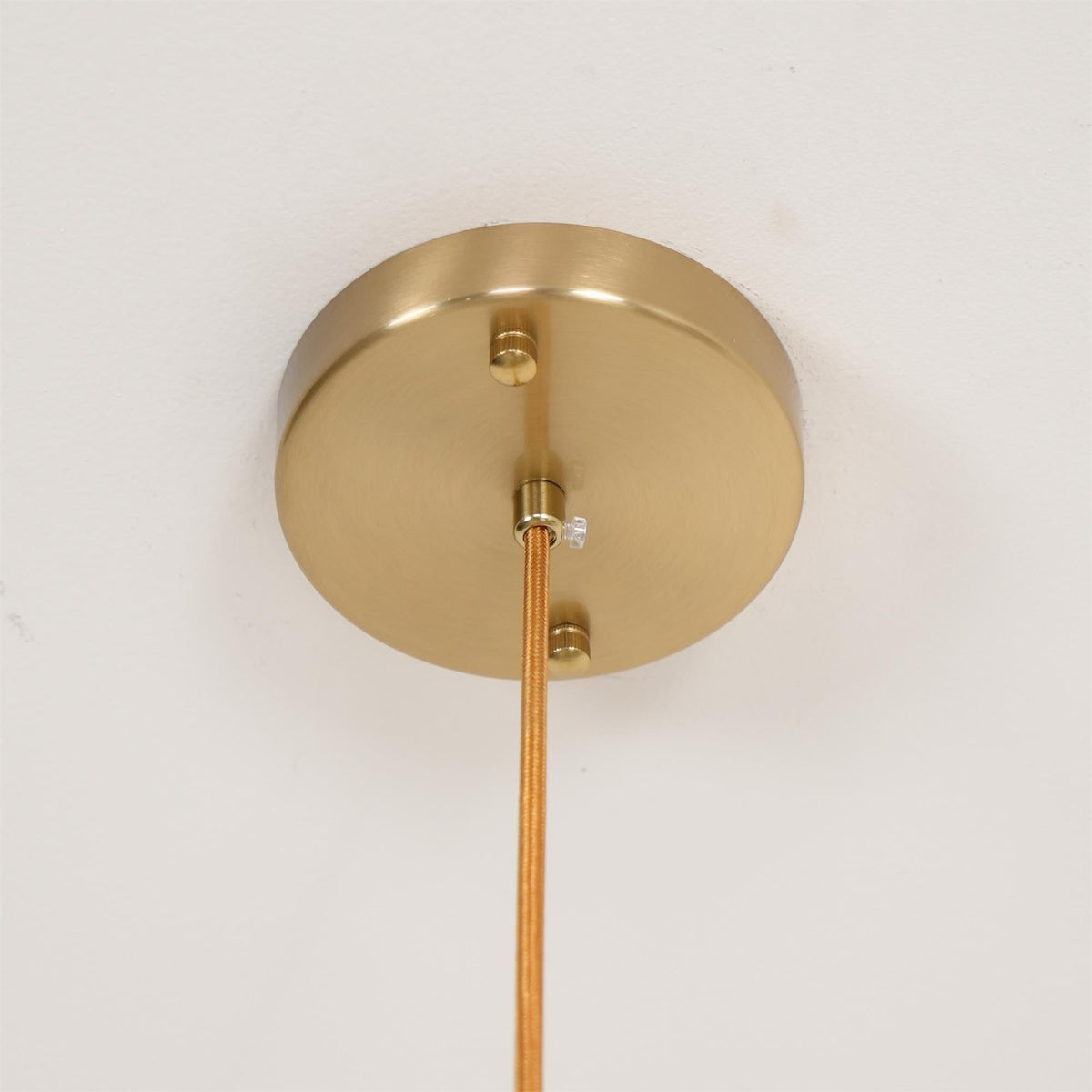 Velisian lámpara de araña con vidrio natural persimmon