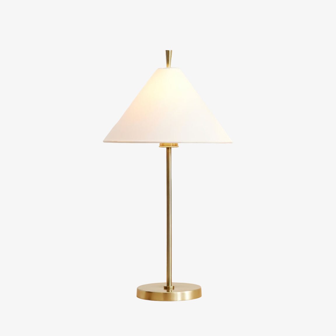 Sorivina lámpara de mesa elegante cono
