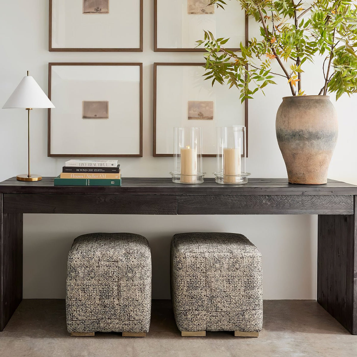 Sorivina lámpara de mesa elegante cono