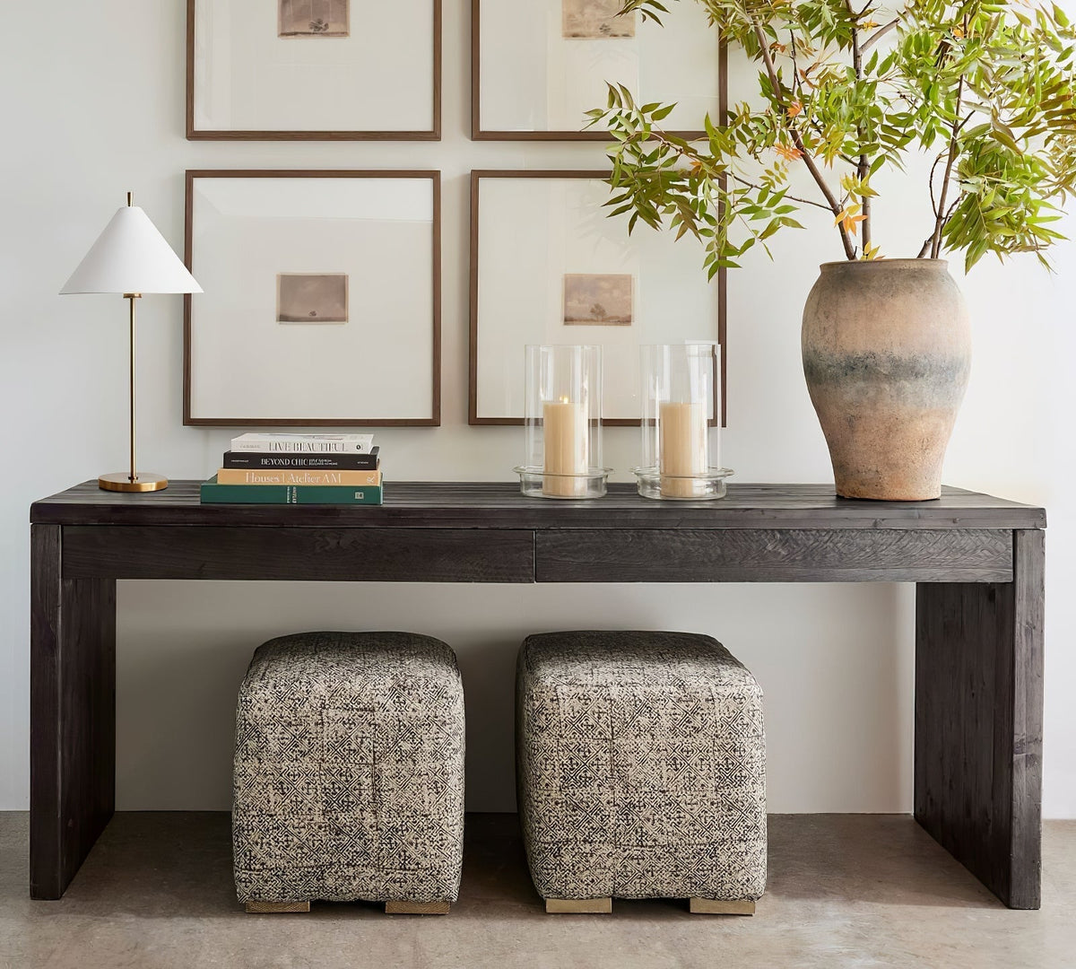 Sorivina lámpara de mesa elegante cono