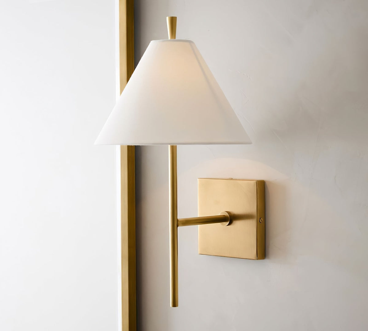Teld aplique de pared Vintage Industrial tejido