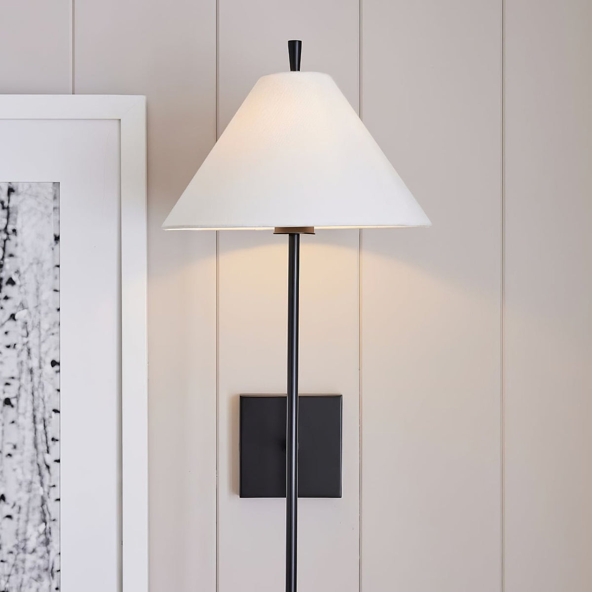 Teld aplique de pared Vintage Industrial tejido