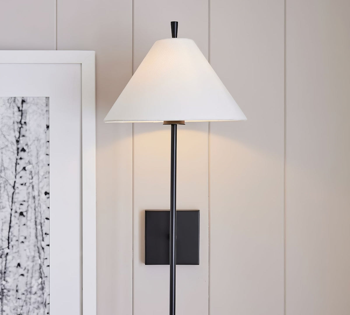 Teld aplique de pared Vintage Industrial tejido