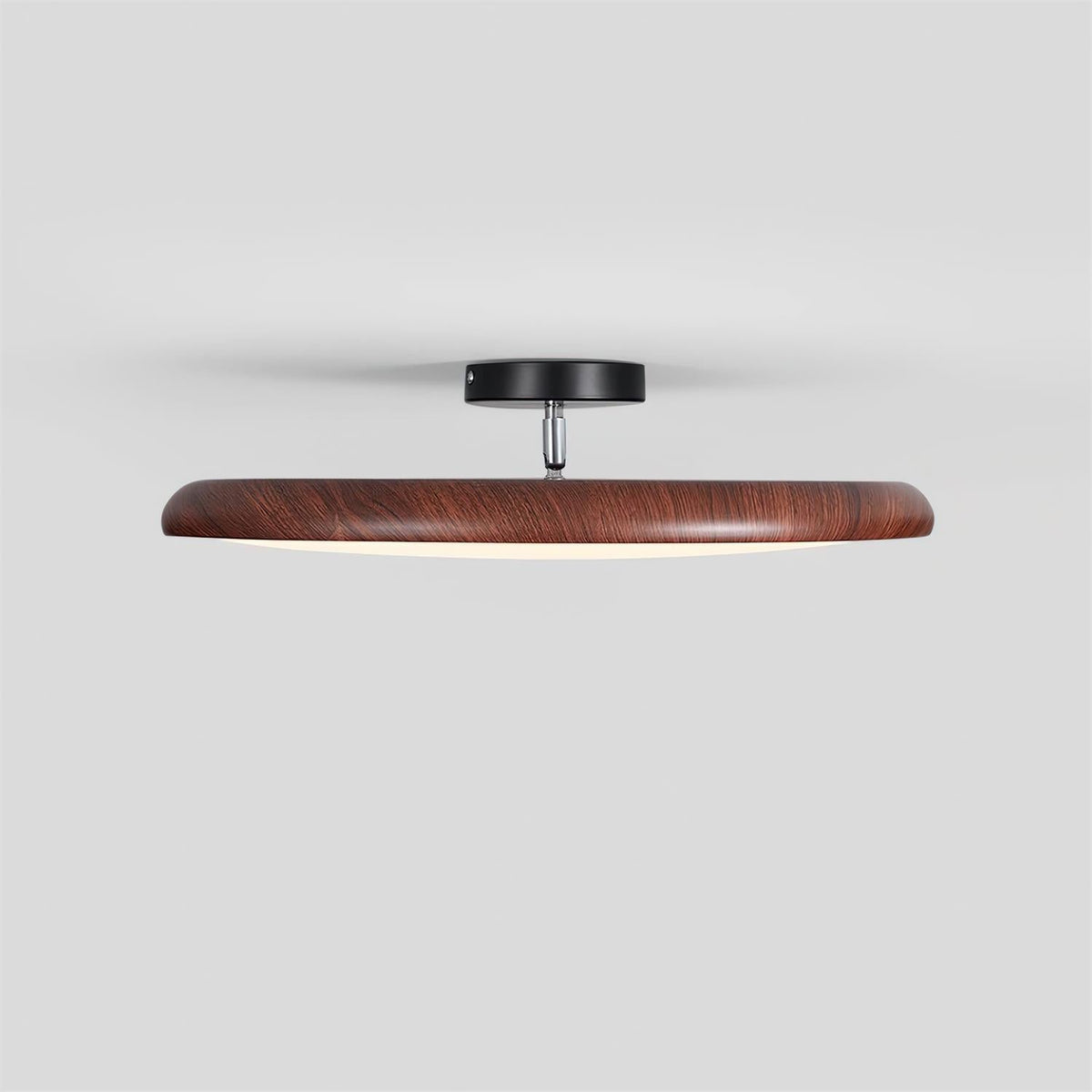 Aira lámpara de techo ovalada semi-flush