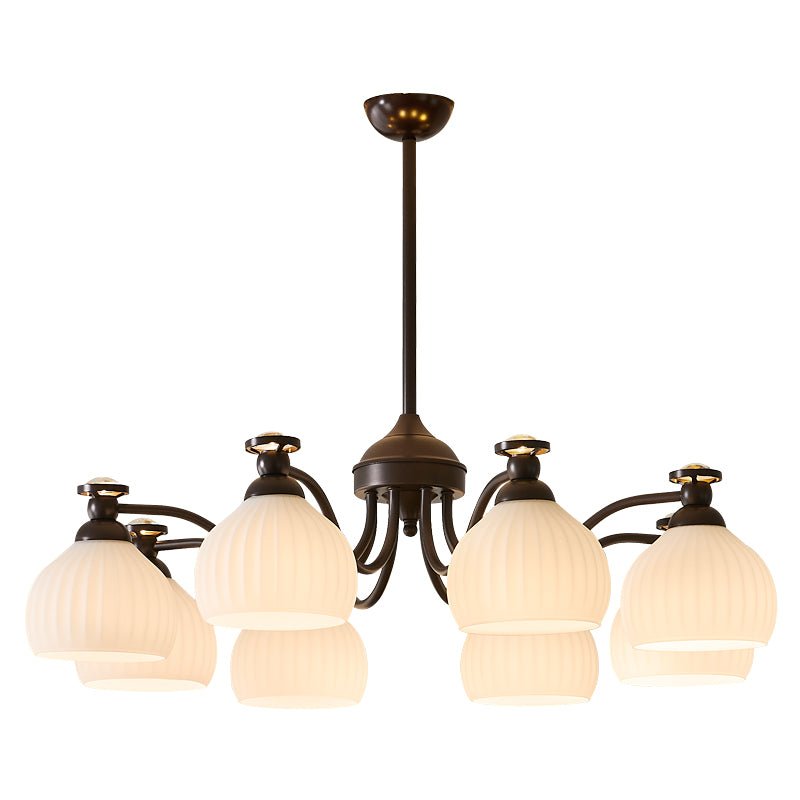 Calaeor lámpara de araña Premium elegancia de vidrio