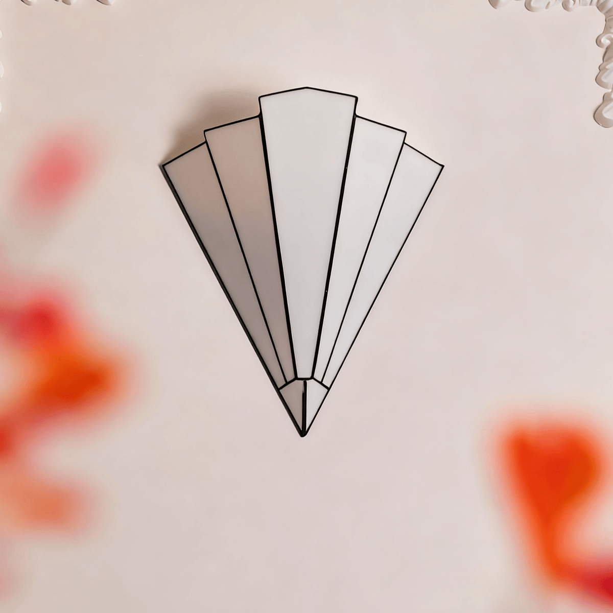 Lila aplique de pared Deco