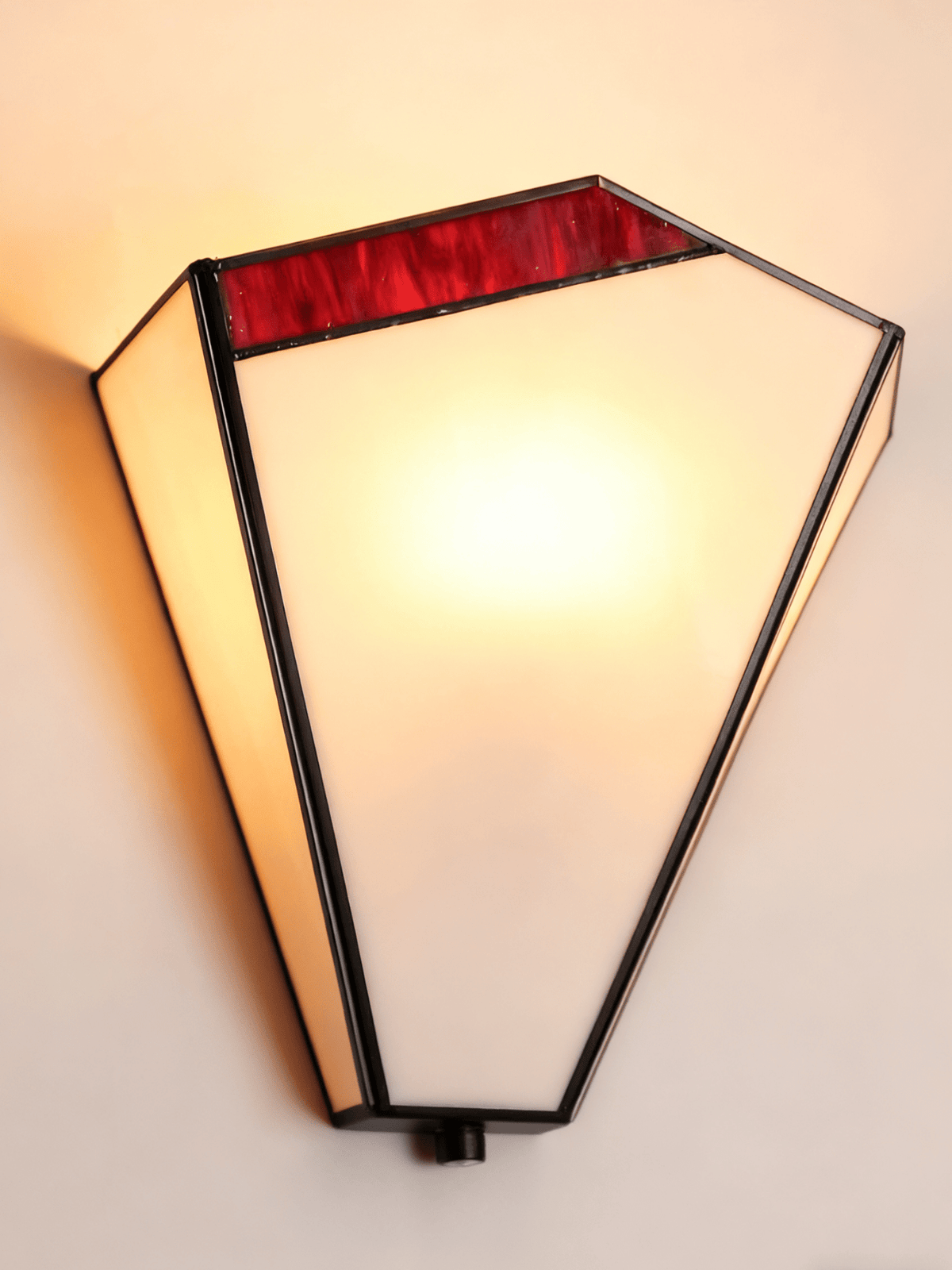 Lila aplique de pared Deco