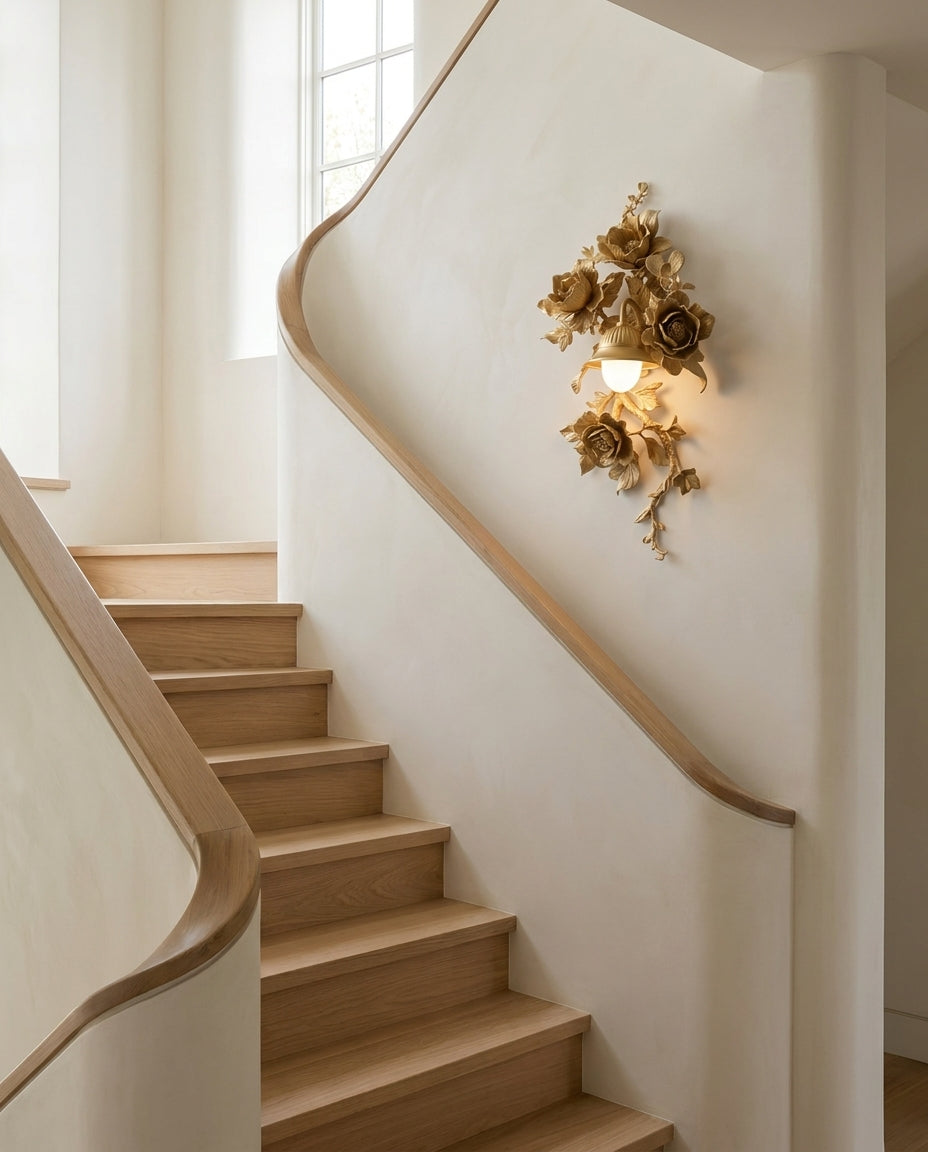 Gilded aplique de pared