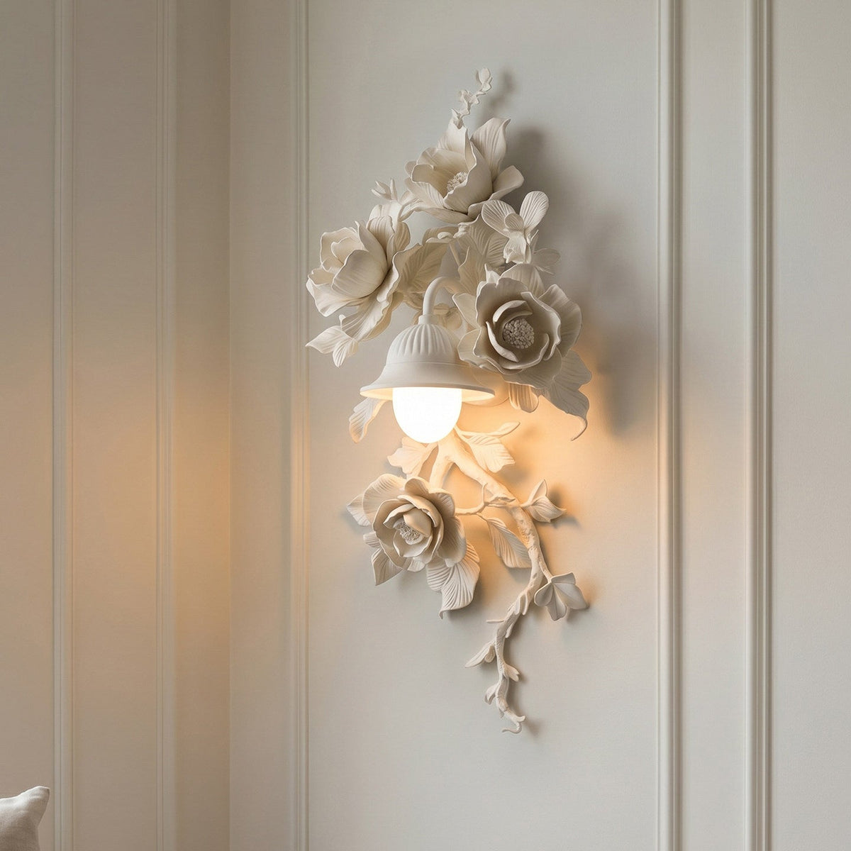 Gilded aplique de pared