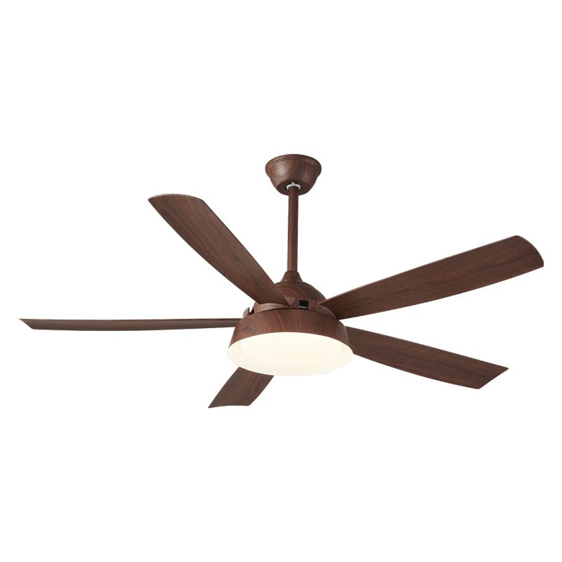 Orvino ventilador de techo con luz de madera