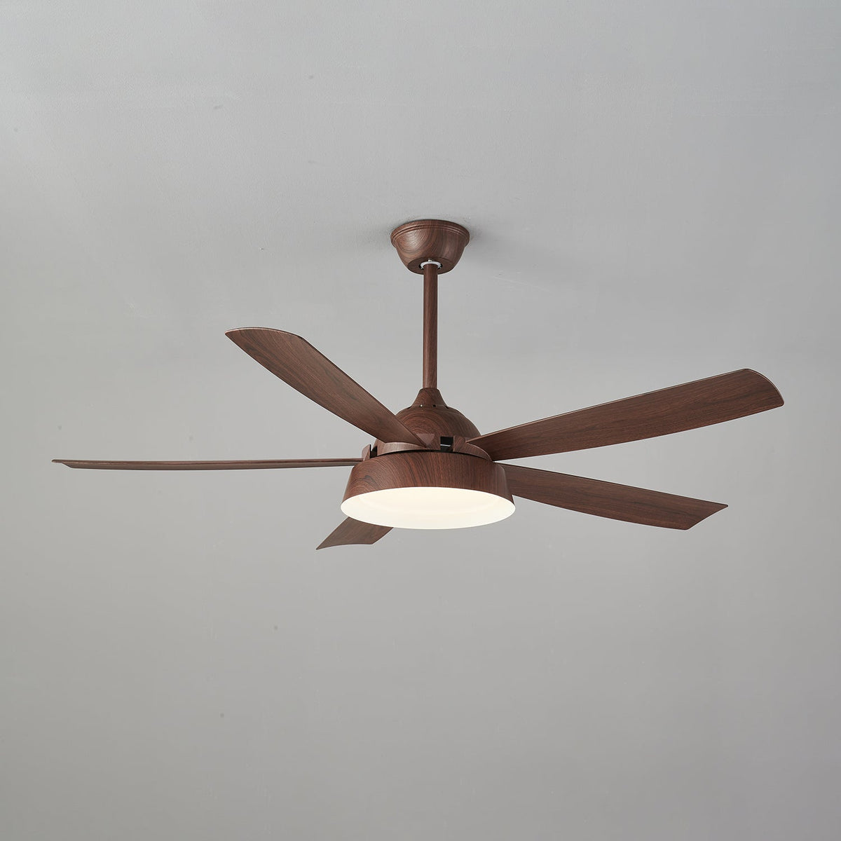 Orvino ventilador de techo con luz de madera