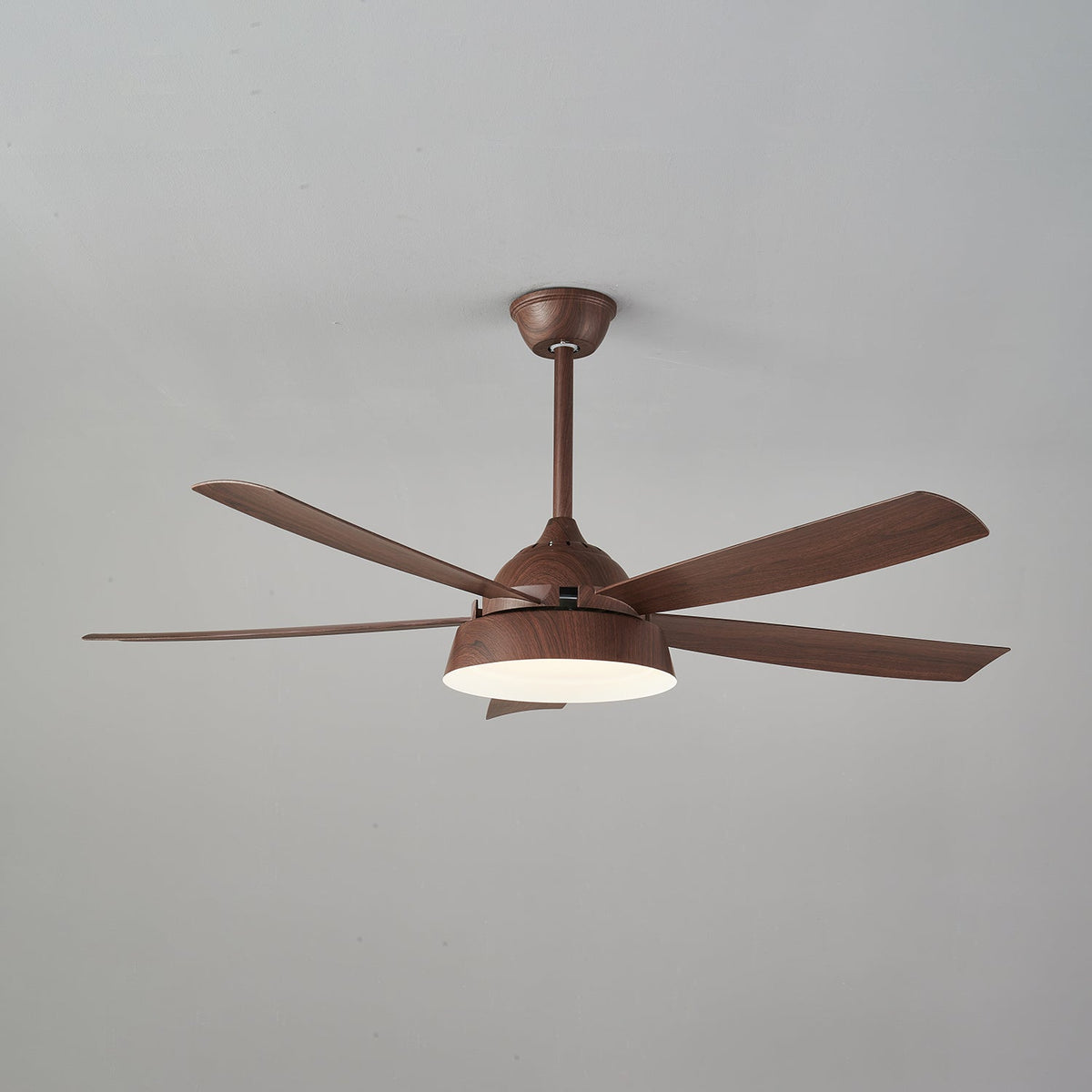 Orvino ventilador de techo con luz de madera