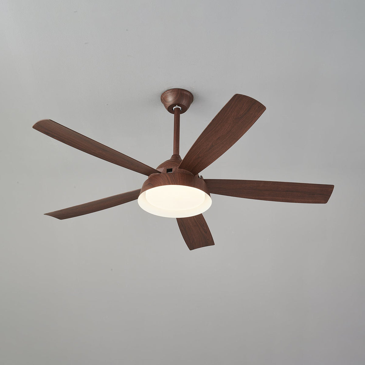 Orvino ventilador de techo con luz de madera