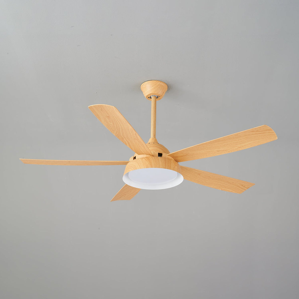 Orvino ventilador de techo con luz de madera