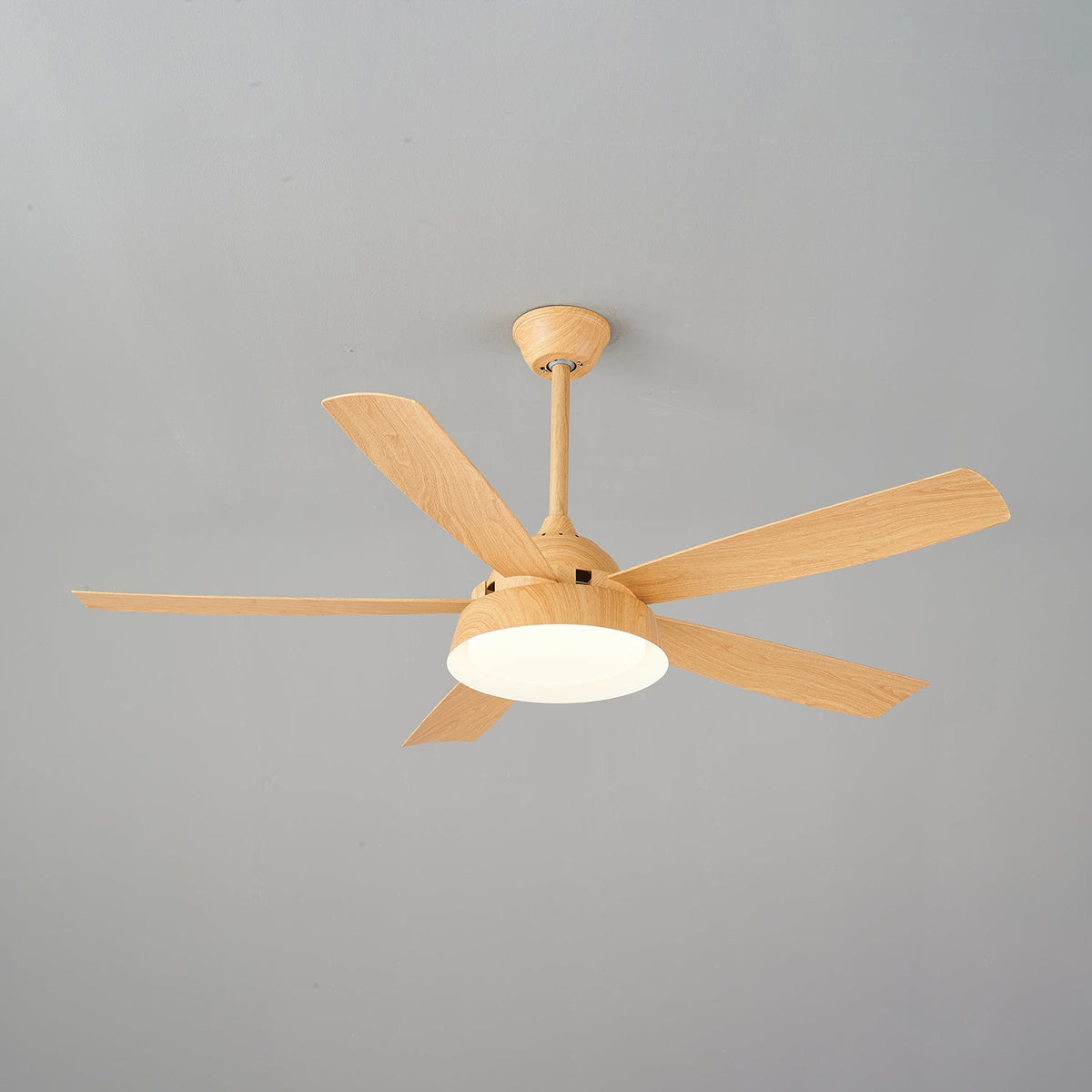 Orvino ventilador de techo con luz de madera