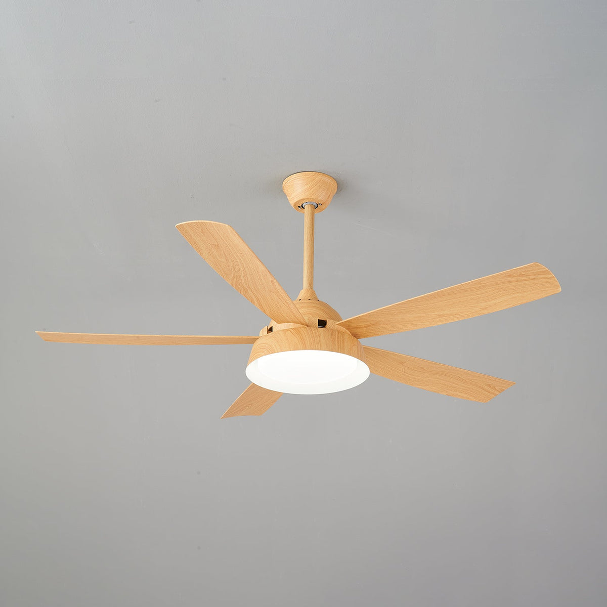 Orvino ventilador de techo con luz de madera