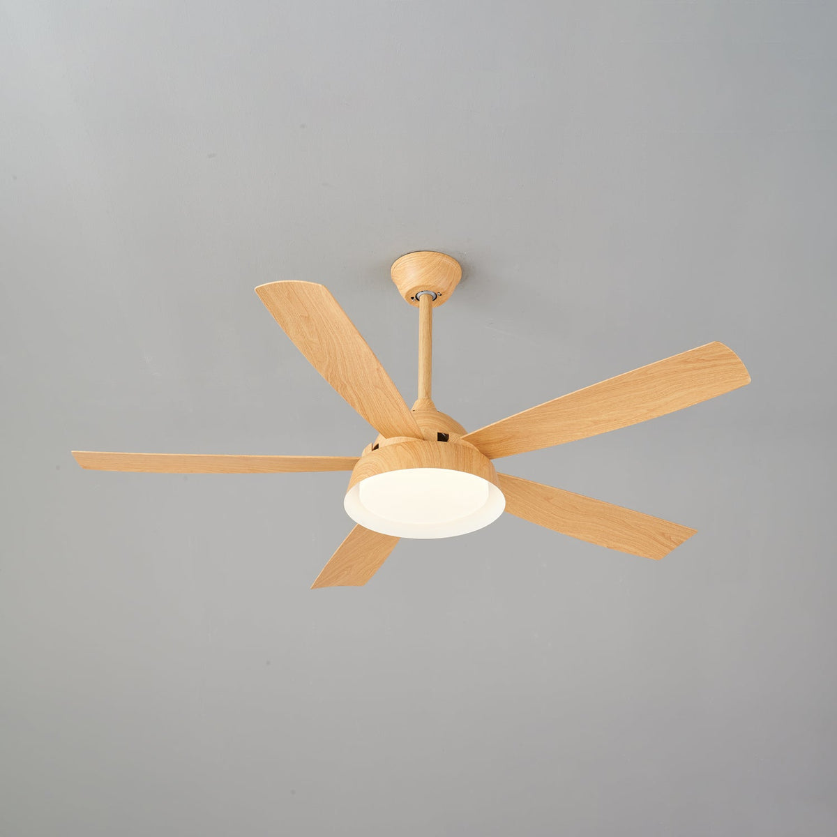 Orvino ventilador de techo con luz de madera
