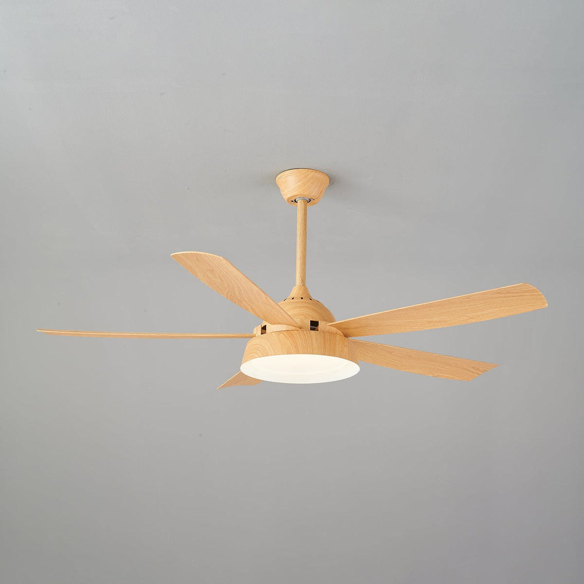 Orvino ventilador de techo con luz de madera