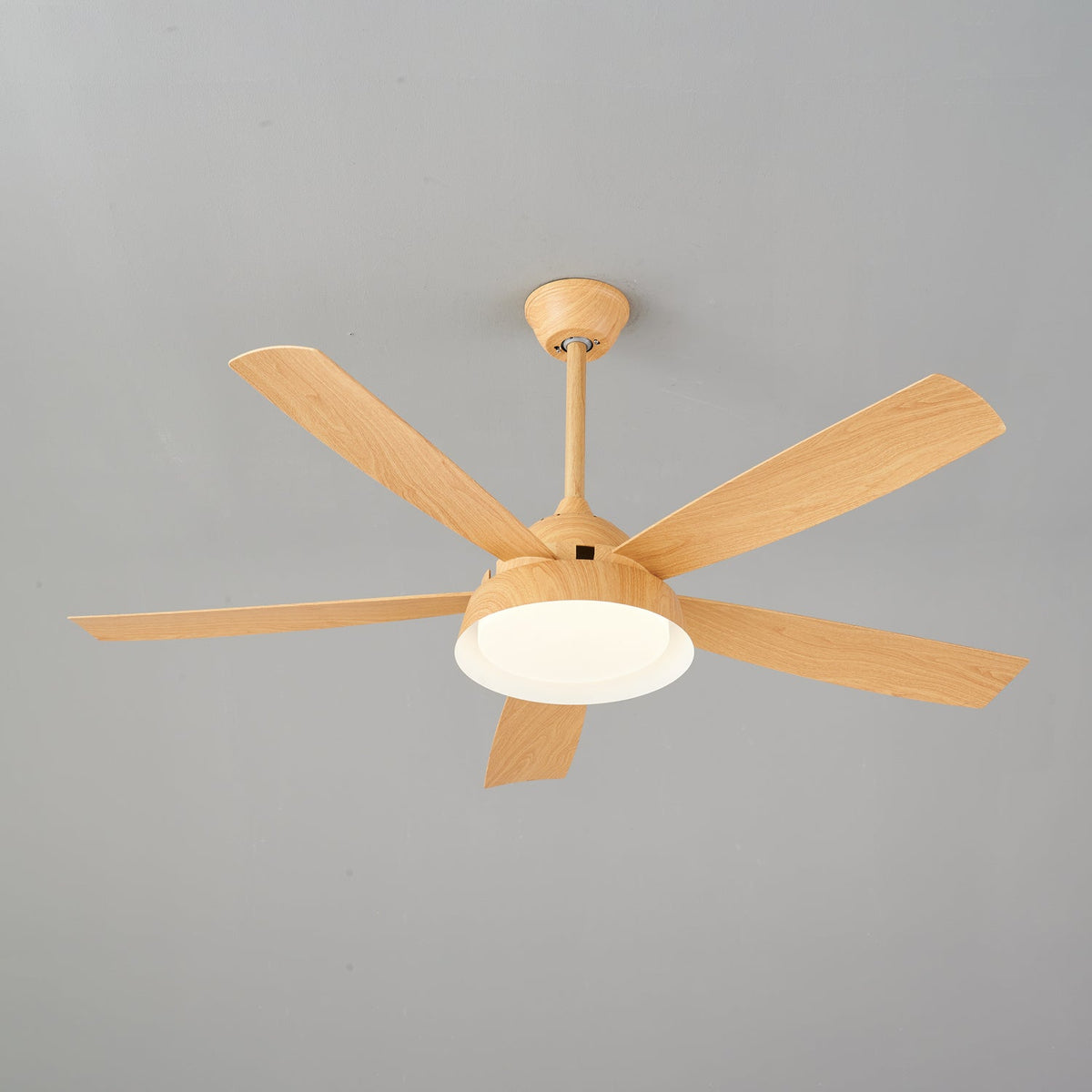 Orvino ventilador de techo con luz de madera