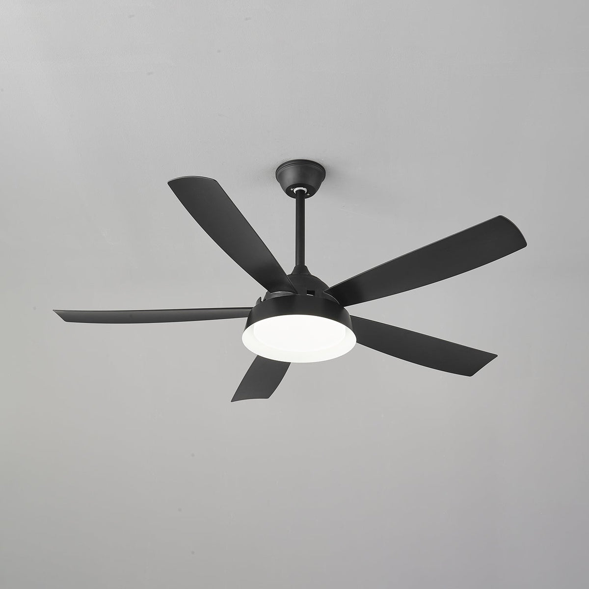 Orvino ventilador de techo con luz de madera
