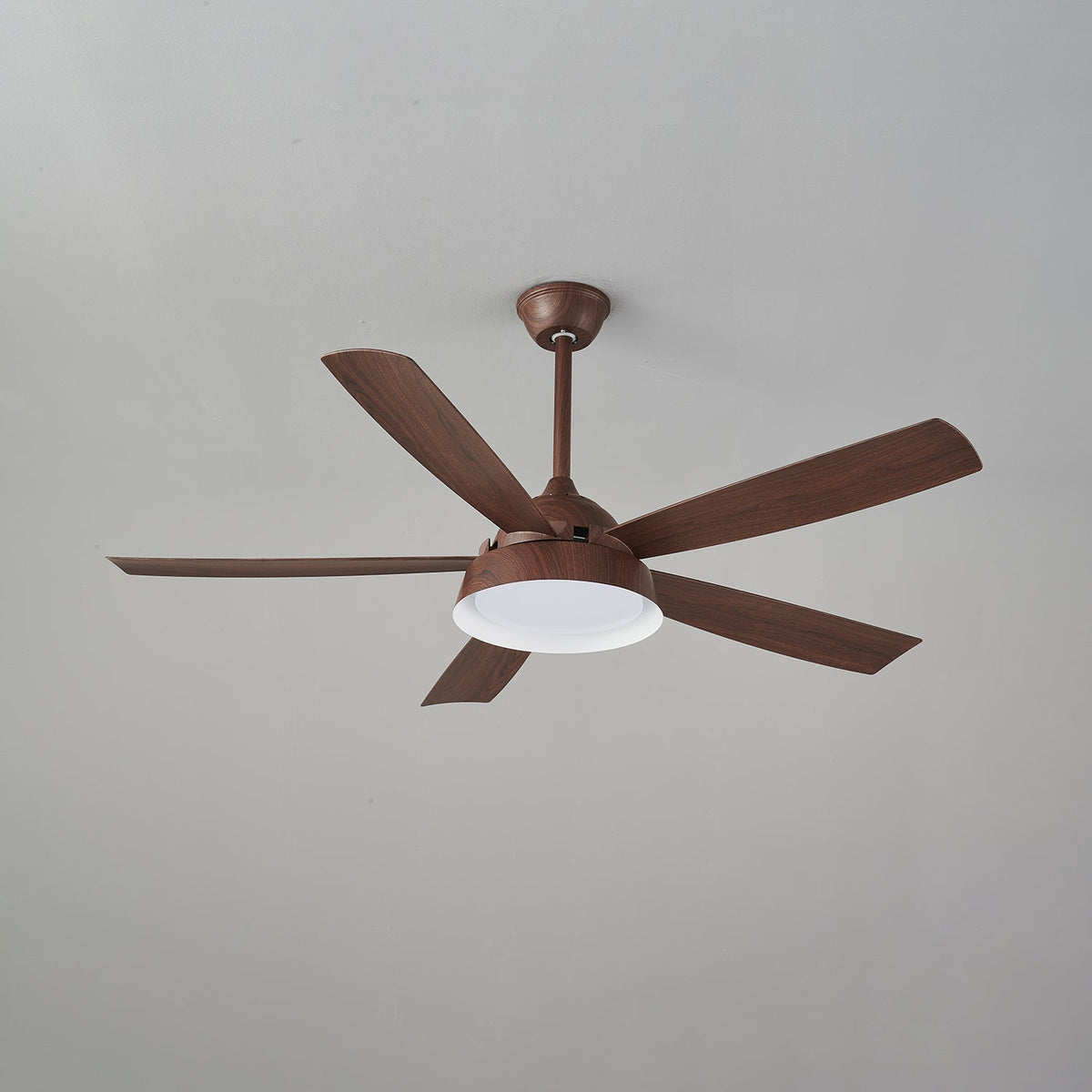 Orvino ventilador de techo con luz de madera